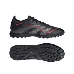 ADIDAS Predator League TF Soccer Shoe - Core Black/Grey Four/Lucid Red - Regular (D) -Gazelle Sports Shop Predator League Turf Soccer Shoes Black ID3768 22 model