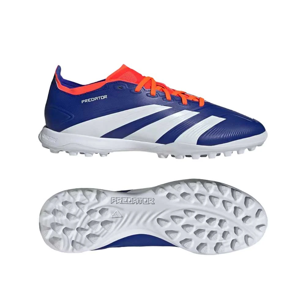 ADIDAS Predator League TF Soccer Shoe - Lucid Blue/Cloud White/Solar Red - Regular (D) 9 ADIDAS Predator League TF Soccer Shoe - Lucid Blue/Cloud White/Solar Red - Regular (D) - Image 7