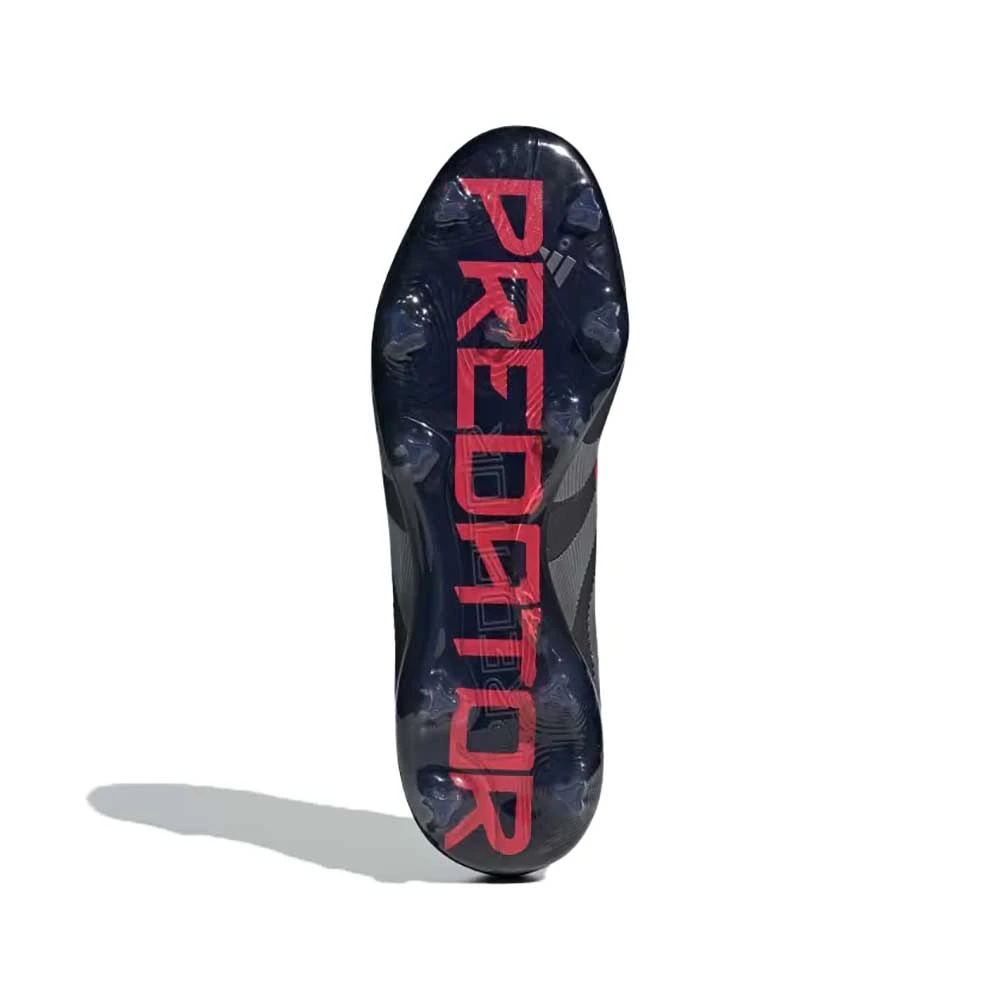 ADIDAS Men's Predator Pro FG Soccer Cleats - Core Black/Grey Four/Lucid Red - Regular (D) 8 ADIDAS Men's Predator Pro FG Soccer Cleats - Core Black/Grey Four/Lucid Red - Regular (D) - Image 6