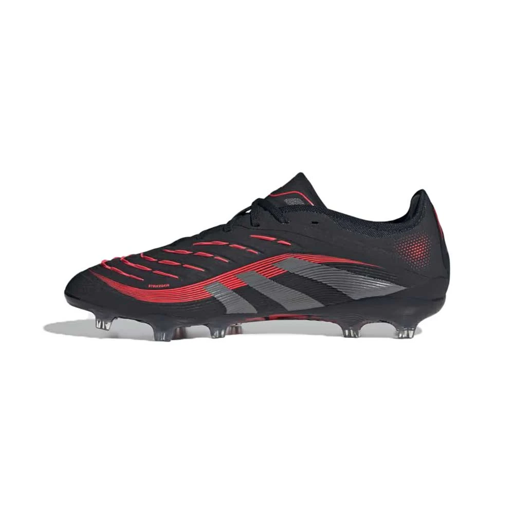 ADIDAS Men's Predator Pro FG Soccer Cleats - Core Black/Grey Four/Lucid Red - Regular (D) 6 ADIDAS Men's Predator Pro FG Soccer Cleats - Core Black/Grey Four/Lucid Red - Regular (D) - Image 4