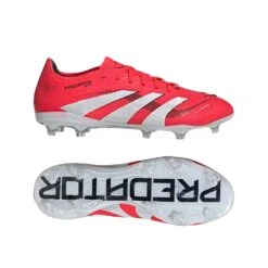 ADIDAS Men's Predator Pro FG Soccer Cleat - Lucid Red/Cloud White/Black - Regular (D) -Gazelle Sports Shop Predator Pro Firm Ground Cleats Red ID3856 22 model