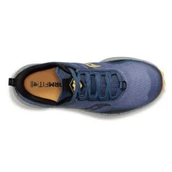 Saucony Women's Peregrine 12 Trail Running Shoe - Basin/Gold - Regular (B) -Gazelle Sports Shop S10737 30 3