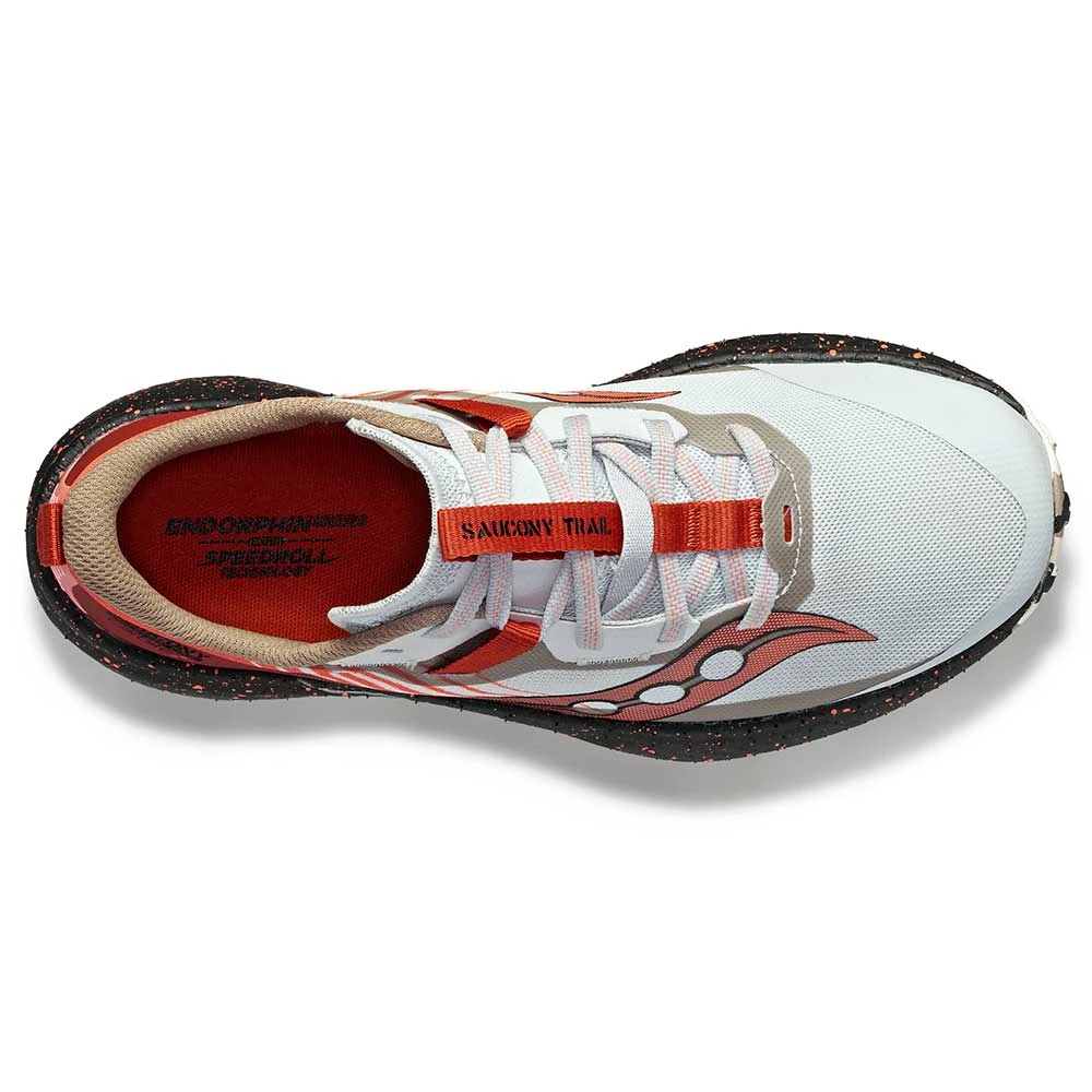 Saucony Women's Endorphin Edge Trail Shoe- Fog/Zenith 6 Saucony Women's Endorphin Edge Trail Shoe- Fog/Zenith - Image 4