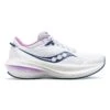 Saucony Women's Triumph 21 Running Shoe - White/Indigo - Regular (B) 1 Saucony Women's Triumph 21 Running Shoe - White/Indigo - Regular (B) -Gazelle Sports Shop S10881 31 1