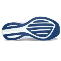 Saucony Women's Triumph 21 Running Shoe - White/Indigo - Regular (B) -Gazelle Sports Shop S10881 31 4