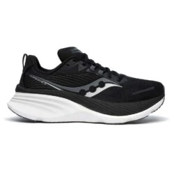 Saucony Women's Hurricane 24 Running Shoe - Black/Carbon - Regular (B)