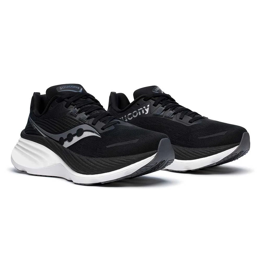 Saucony Women's Hurricane 24 Running Shoe - Black/Carbon - Regular (B) 4 Saucony Women's Hurricane 24 Running Shoe - Black/Carbon - Regular (B) - Image 2