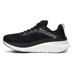 Saucony Women's Hurricane 24 Running Shoe - Black/Carbon - Regular (B) 9 Saucony Women's Hurricane 24 Running Shoe - Black/Carbon - Regular (B) -Gazelle Sports Shop S10933 100 3