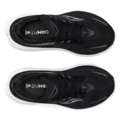 Saucony Women's Hurricane 24 Running Shoe - Black/Carbon - Regular (B) 10 Saucony Women's Hurricane 24 Running Shoe - Black/Carbon - Regular (B) -Gazelle Sports Shop S10933 100 5