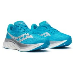 Saucony Women's Endorphin Speed 4 Running Shoe - ViZiBlue/Silver - Regular (B) 9 Saucony Women's Endorphin Speed 4 Running Shoe - ViZiBlue/Silver - Regular (B) -Gazelle Sports Shop S10940 220 2