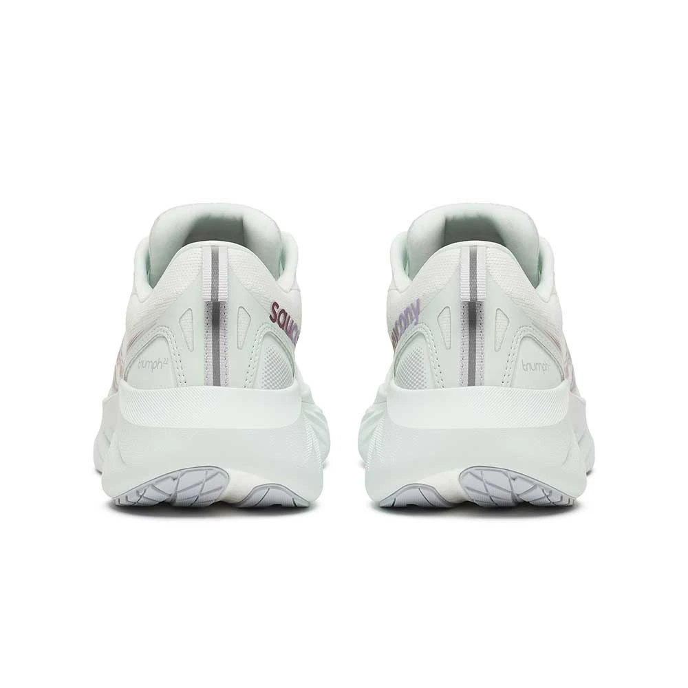 Saucony Women's Triumph 22 Running Shoe - White/Foam - Regular (B) 7 Saucony Women's Triumph 22 Running Shoe - White/Foam - Regular (B) - Image 5