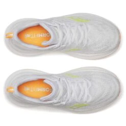 Saucony Women's Tempus 2 Running Shoe - White/Sunny - Regular (B) -Gazelle Sports Shop S10973 130 5