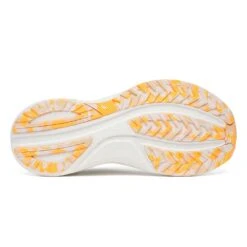 Saucony Women's Tempus 2 Running Shoe - White/Sunny - Regular (B) -Gazelle Sports Shop S10973 130 6