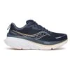 Saucony Women's Guide 18 Running Shoe - Navy/Apricot - Regular (B) 1 Saucony Women's Guide 18 Running Shoe - Navy/Apricot - Regular (B) -Gazelle Sports Shop S10998 162 1