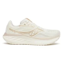 Saucony Women's Ride 18 Running Shoe - Vanilla - Regular (B)