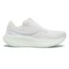 Saucony Women's Ride 18 Running Shoe - White/Lettuce - Regular (B)