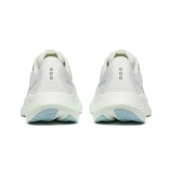 Saucony Women's Ride 18 Running Shoe - White/Lettuce - Regular (B) -Gazelle Sports Shop S11000 152 4