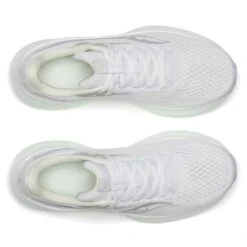 Saucony Women's Ride 18 Running Shoe - White/Lettuce - Regular (B) -Gazelle Sports Shop S11000 152 5