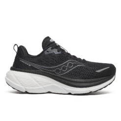 Saucony Women's Hurricane 25 Running Shoe - Black/White - Regular (B)