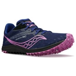 Saucony Women's Kilkenny XC9 Cross Country Spike -Indigo - Regular (B) -Gazelle Sports Shop S19080 33 5