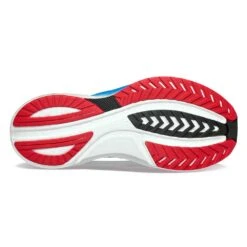 Saucony Men's Tempus Running Shoe- Hydro/Poppy - Regular (D) -Gazelle Sports Shop S20720 18 4