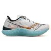 Saucony Men's Endorphin Pro 3 Racing Shoe- Fog/ViZiOrange- Regular (D) 1 Saucony Men's Endorphin Pro 3 Racing Shoe- Fog/ViZiOrange- Regular (D) -Gazelle Sports Shop S20755 25 1