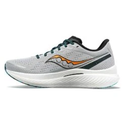 Saucony Men's Endorphin Speed 3 Running Shoe - Concrete/ViZi- Regular (D) 9 Saucony Men's Endorphin Speed 3 Running Shoe - Concrete/ViZi- Regular (D) -Gazelle Sports Shop S20756 27 2