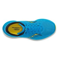 Saucony Men's Endorphin Speed 3 Running Shoe- Ocean/Vizigold- Regular (D) -Gazelle Sports Shop S20756 32 3