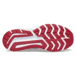 Saucony Men's Omni 21 Running Shoe- Alloy/Garnet- Regular (D) -Gazelle Sports Shop S20762 20 4