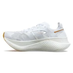 Saucony Men's Endorphin Elite Running Shoe - White/Gold- Regular (D) 9 Saucony Men's Endorphin Elite Running Shoe - White/Gold- Regular (D) -Gazelle Sports Shop S20768 13 2