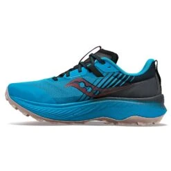 Saucony Men's Endorphin Edge Trail Shoe- Ocean/Black- Regular (D) 9 Saucony Men's Endorphin Edge Trail Shoe- Ocean/Black- Regular (D) -Gazelle Sports Shop S20773 31 2