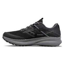 Saucony Men's Ride 15 Tr Gtx Trail Shoe - Black/Charcoal 9 Saucony Men's Ride 15 Tr Gtx Trail Shoe - Black/Charcoal -Gazelle Sports Shop S20799 10 2