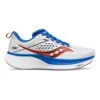 Saucony Men's Ride 17 Running Shoe - White/Cobalt - Regular (D) -Gazelle Sports Shop S20924 105 1 1