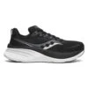 Saucony Men's Hurricane 24 Running Shoe - Black/Carbon - Wide (2E)