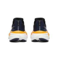 Saucony Men's Hurricane 24 Running Shoe - Navy/Peel - Wide (2E) -Gazelle Sports Shop S20934 211 4