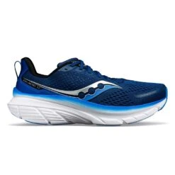 Saucony Men's Guide 17 Running Shoe - Navy/Cobalt - Regular (D)