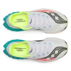 Saucony Men's Endorphin Pro 4 Running Shoe - White/Mutant - Regular (D) 9 Saucony Men's Endorphin Pro 4 Running Shoe - White/Mutant - Regular (D) -Gazelle Sports Shop S20939 97 5