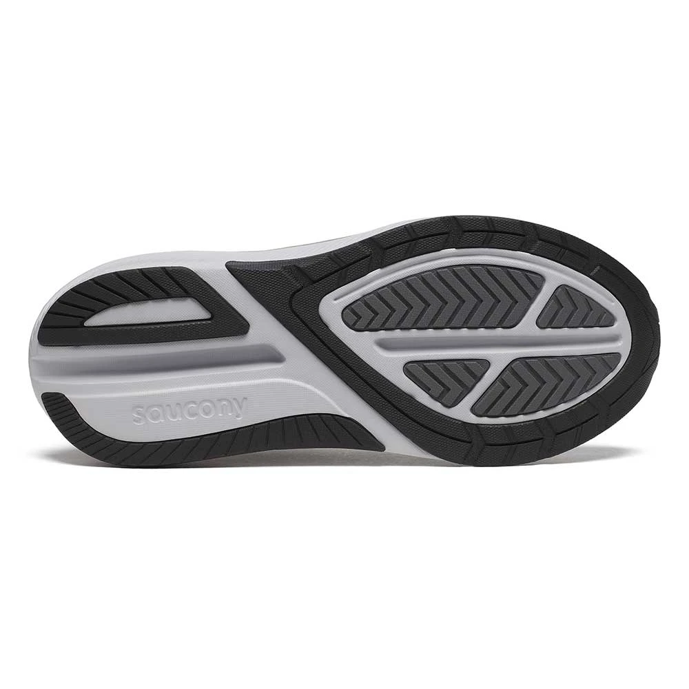 Saucony Men's Echelon 10 Running Shoe - Carbon/Black - Wide (2E) 8 Saucony Men's Echelon 10 Running Shoe - Carbon/Black - Wide (2E) - Image 6