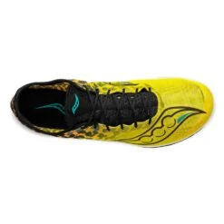 Saucony Men's Endorphin Cheetah Track Spike - Black/ViZi - Regular (D) -Gazelle Sports Shop S29095 85 3