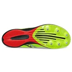 Saucony Men's Velocity MP Track Spike - Citron/Black -Gazelle Sports Shop S29099 05 4