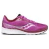 Saucony Youth Ride 14 Running Shoe - Pink -Gazelle Sports Shop SAUK SK165318 Ride14 100820 AW21 03