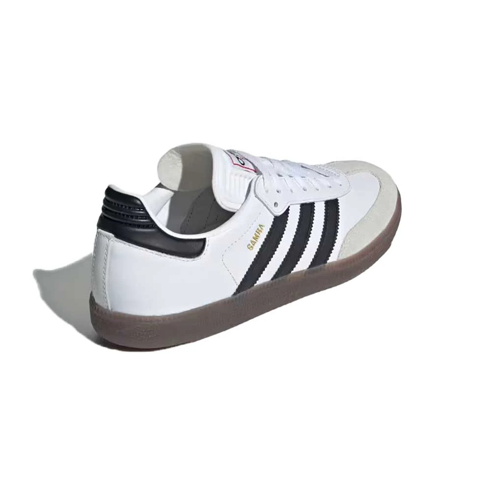 ADIDAS Men's Samba Indoor Soccer Shoe - Cloud White/Core Black/Vivid Red - Regular (D) 6 ADIDAS Men's Samba Indoor Soccer Shoe - Cloud White/Core Black/Vivid Red - Regular (D) - Image 4