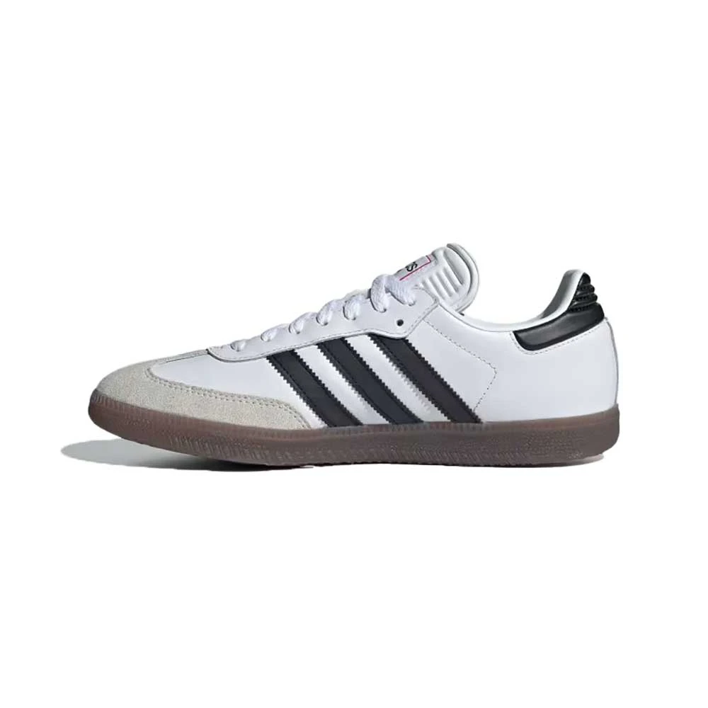 ADIDAS Men's Samba Indoor Soccer Shoe - Cloud White/Core Black/Vivid Red - Regular (D) 5 ADIDAS Men's Samba Indoor Soccer Shoe - Cloud White/Core Black/Vivid Red - Regular (D) - Image 3