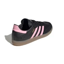 ADIDAS Men's Samba Messi Indoor Soccer Shoe - Core Black/Light Pink/Gold Met - Regular (D) 12 ADIDAS Men's Samba Messi Indoor Soccer Shoe - Core Black/Light Pink/Gold Met - Regular (D) -Gazelle Sports Shop Samba Messi Cleats Black JP7845 05 standard
