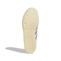 ADIDAS Men's Samba Messi Indoor Soccer Shoe - Cream White/Light Brown/Gold Met - Regular (D) 15 ADIDAS Men's Samba Messi Indoor Soccer Shoe - Cream White/Light Brown/Gold Met - Regular (D) -Gazelle Sports Shop Samba Messi Indoor Soccer Shoes White JQ0266 03 standard