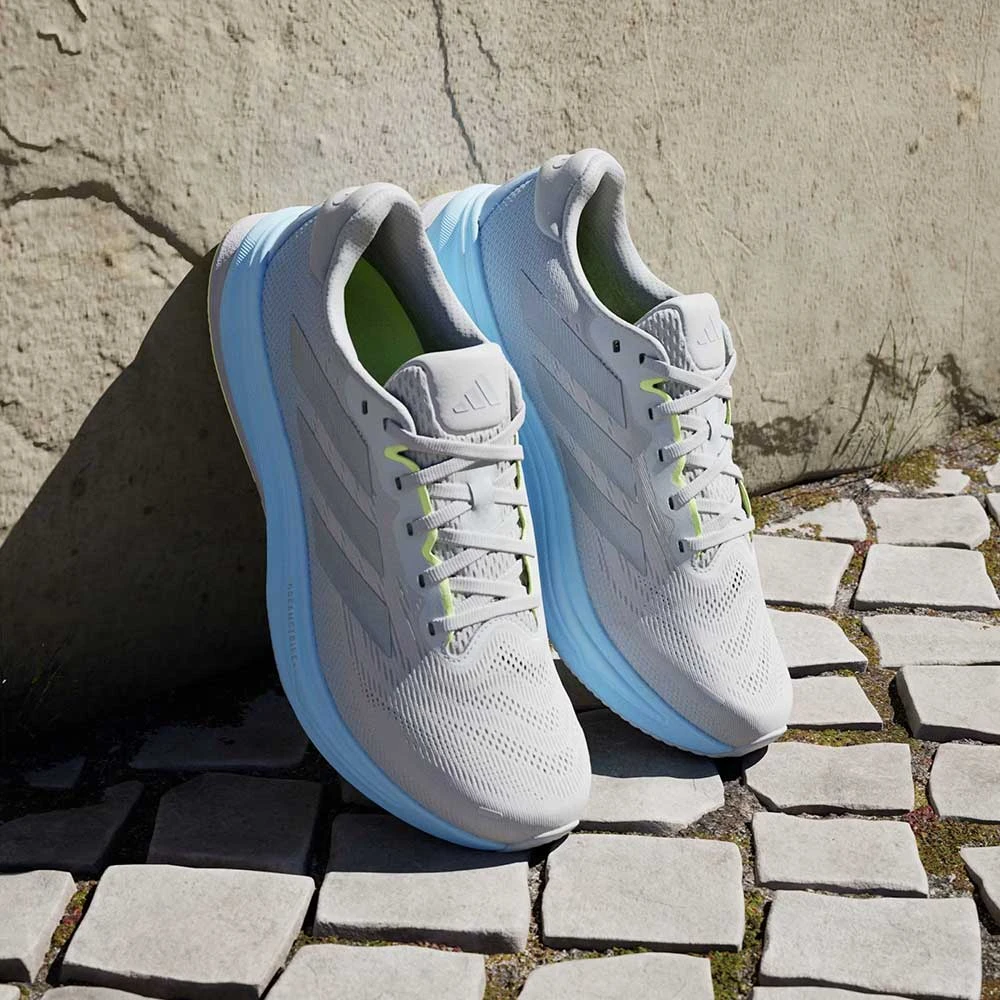ADIDAS Men's Supernova Rise 2 Running Shoe - Grey Two/Matte Silver/Glow Blue - Regular (D) 7 ADIDAS Men's Supernova Rise 2 Running Shoe - Grey Two/Matte Silver/Glow Blue - Regular (D) - Image 5
