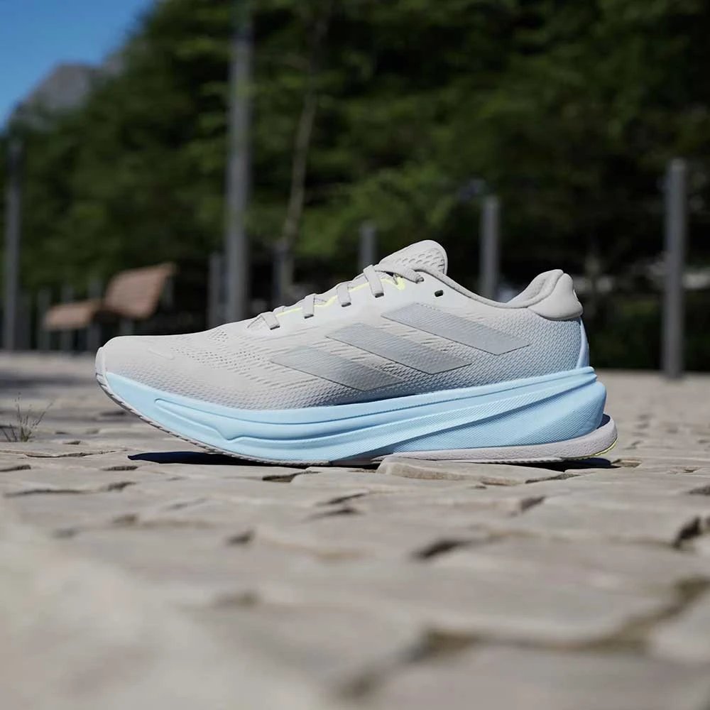 ADIDAS Men's Supernova Rise 2 Running Shoe - Grey Two/Matte Silver/Glow Blue - Regular (D) 6 ADIDAS Men's Supernova Rise 2 Running Shoe - Grey Two/Matte Silver/Glow Blue - Regular (D) - Image 4