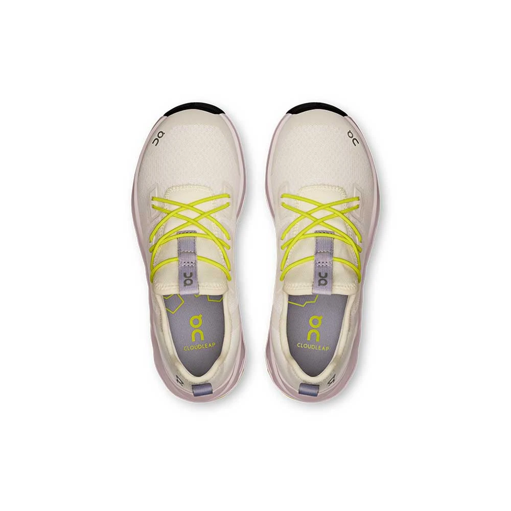 On Running Kids Cloudleap Running Shoe - Ivory/Orchid - Regular (M) 6 On Running Kids Cloudleap Running Shoe - Ivory/Orchid - Regular (M) - Image 4