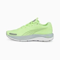 Women's Velocity Nitro 2 Running Shoe- Puma White/Speed Green- Regular (B) -Gazelle Sports Shop Velocity NITRO 2 Women s Running Shoes 4