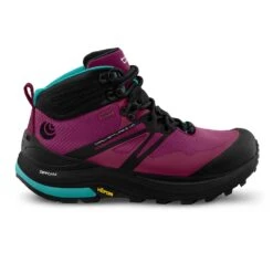 Topo Athletic Women's Trailventure 2 Waterproof Hiking Boot- Raspberry/Black - Regular (B)